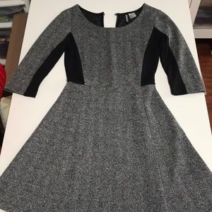 Gray Work Dress